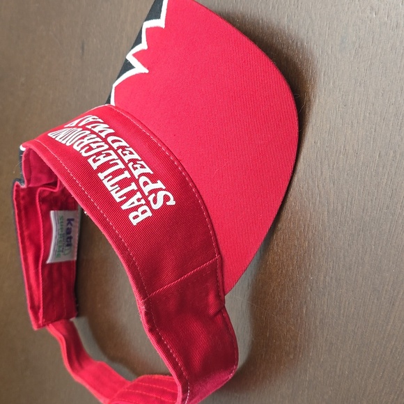 SUPREME Visor Cap Red and Black Battleground Racing Speedway - Picture 2 of 4